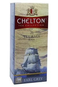 Чай Chelton Earl Grey чорний з бергамотом в пакетиках 25 шт х 2 г (52321)