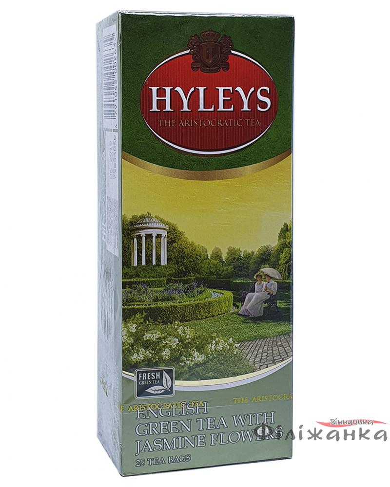 Чай Hyleys Английский зеленый чай с жасмином в пакетиках 25 шт х 2 г (664)