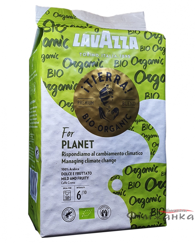Кава Lavazza Tierra Bio-Organic зерно 1 кг (53792)