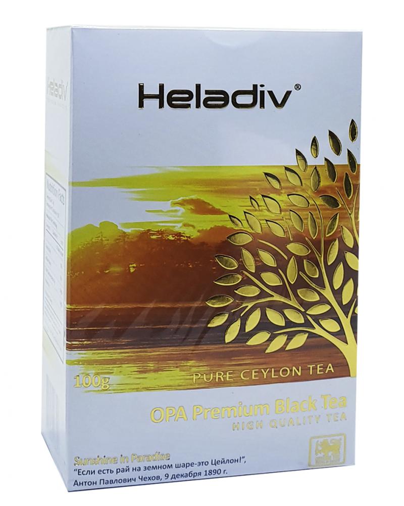 Чай черный крупнолистовой Heladiv OPA Premium 100 г (1610)