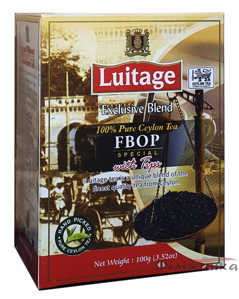 Чай Luitage FBOPF special черный с типсами 100 г (52452)