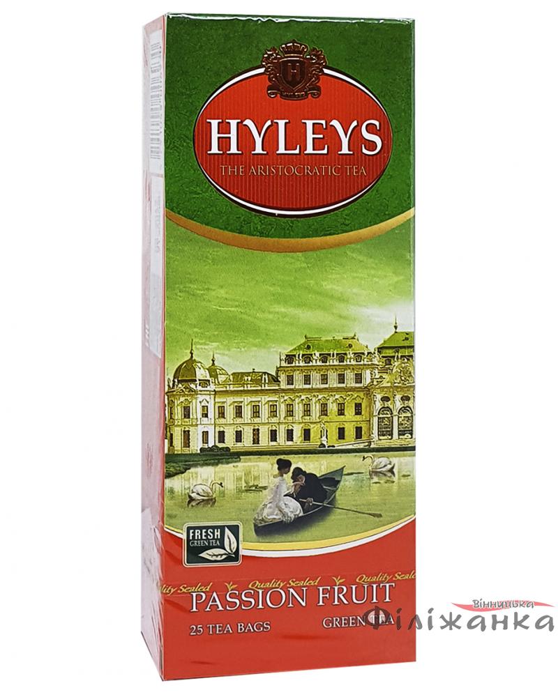 Чай Hyleys Плід пристрасті зелений з маракуйею в пакетиках 25 шт х 1,5 г  (654)