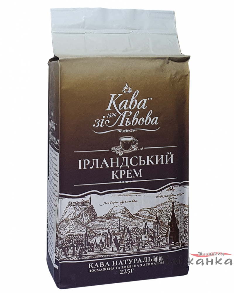 Кава зі Львова "Ірландський крем" мелена 225 г (56330)
