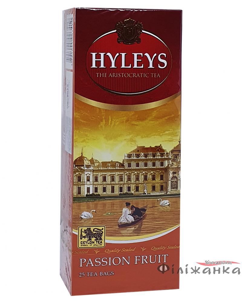 Чай Hyleys Плод страсти черный с маракуйей в пакетиках 25 шт х 1,5 г (656)