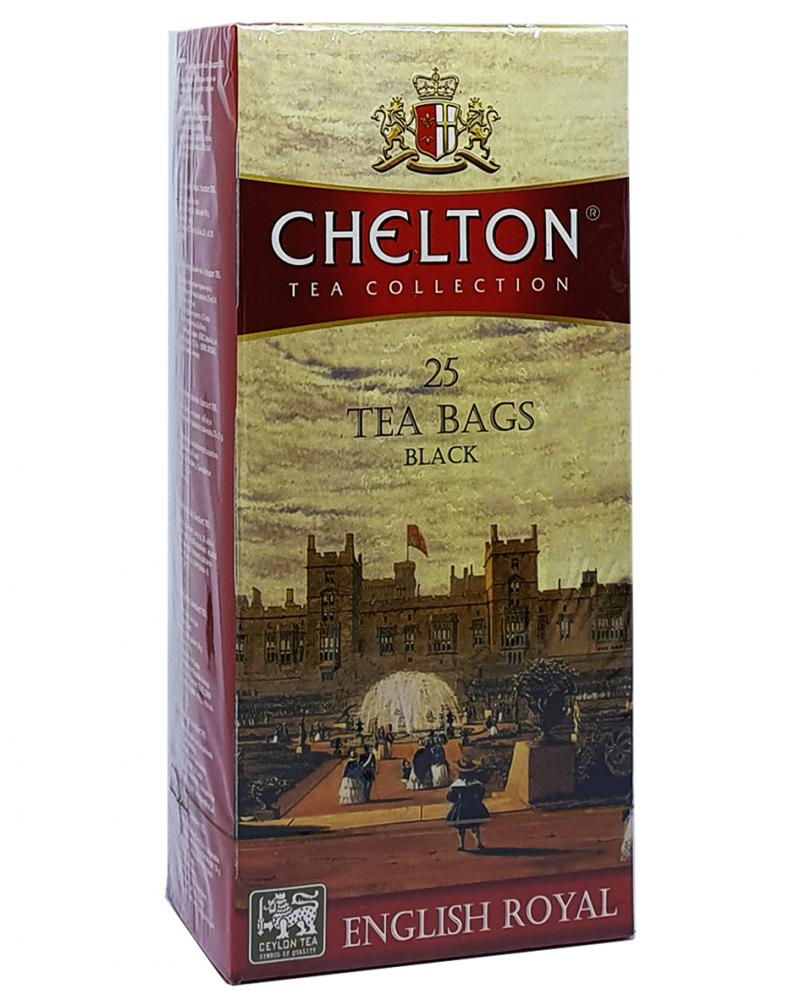 Чай Chelton Английский Королевский черный в пакетиках 25 шт х 2 г (52319)