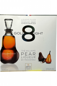 Конфеты ABTEY Golden Pear из черного шоколада Золотая Груша 15 шт 150 г (61024)