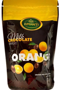 Драже Amanti апельсин в молочному шоколаді 120г (58028)