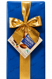 Шоколадные конфеты Maitre Truffout Meeres Fruchte Бельгийское Пралине в форме морских раковин 100 г (60217)