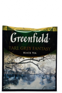 Чай Greenfield Earl Grey Fantasy (HoReCo) с ароматом бергамота 100 пакетиков *2 г (715)