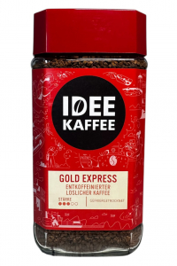 Кофе  Idee Caffe Entkoffeiniert растворимый без кофеина 200 г в стеклянной банке J.J.Darboven (55589)