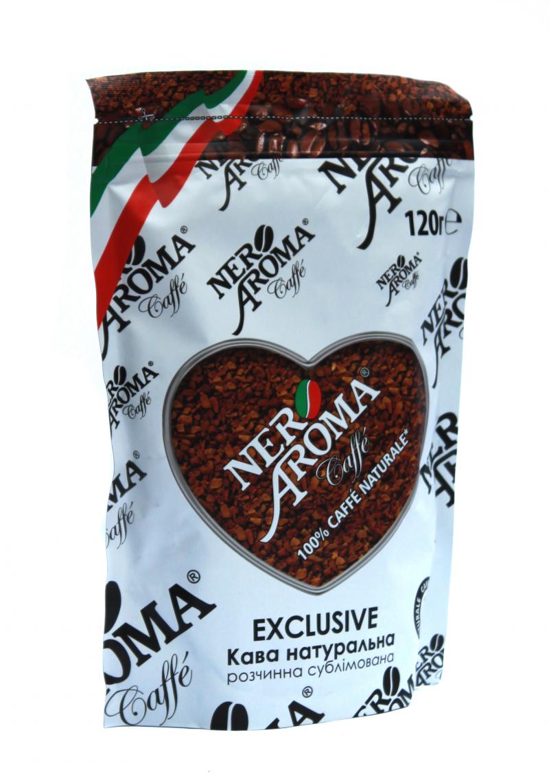 Кофе Nero Aroma Exclusive растворимый 120 г (52124)