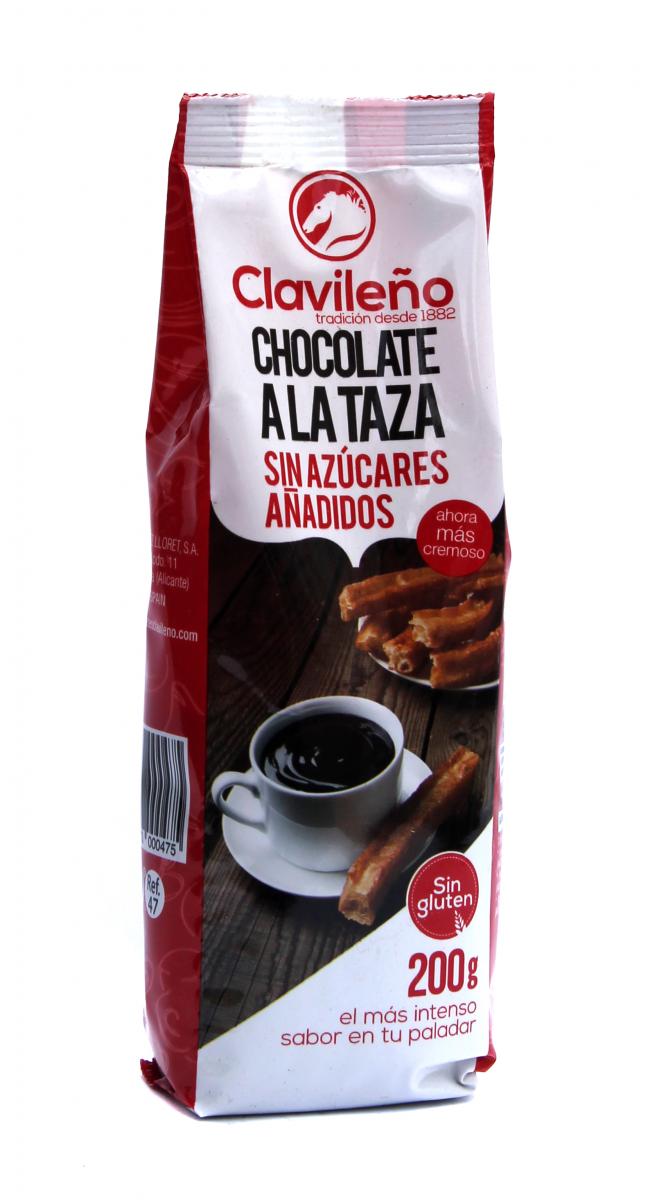Горячий шоколад Clavileno Alataza С заменителем сахара 200 г (52054)