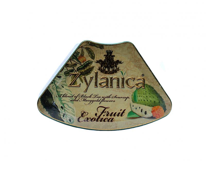 Чай черный с саусепом Zylanica Фруктовая экзотика Саусеп 100 г  (900)