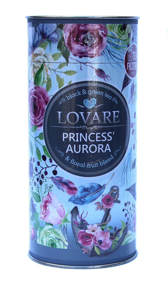 Чай Lovare Princess Aurora чорний з зеленим 80 г (52419)