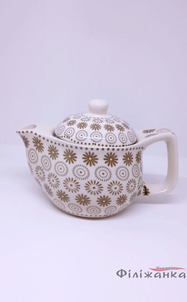 Чайник керамический с ситом "Киммерия" 350 мл (54175)