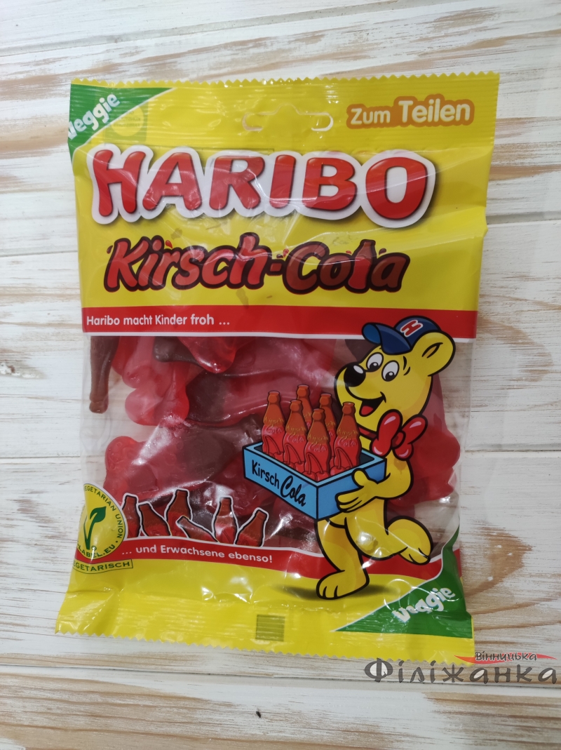 Желейні цукерки Haribo Kirsch-Cola 200 г (57309)