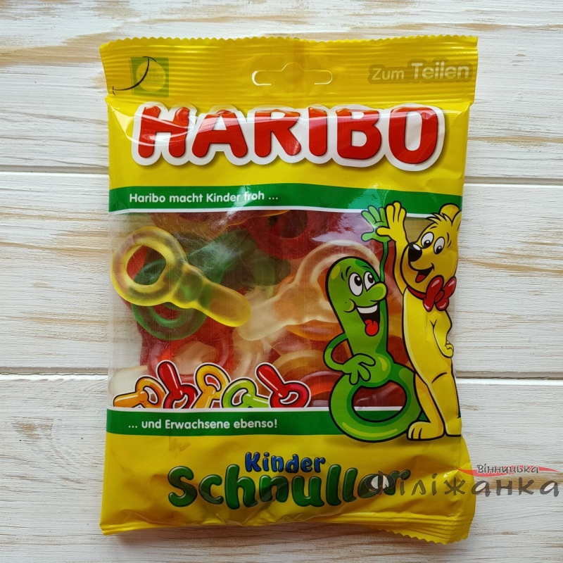 Желейні цукерки Haribo Kinder Schnuller 200 г (57138)