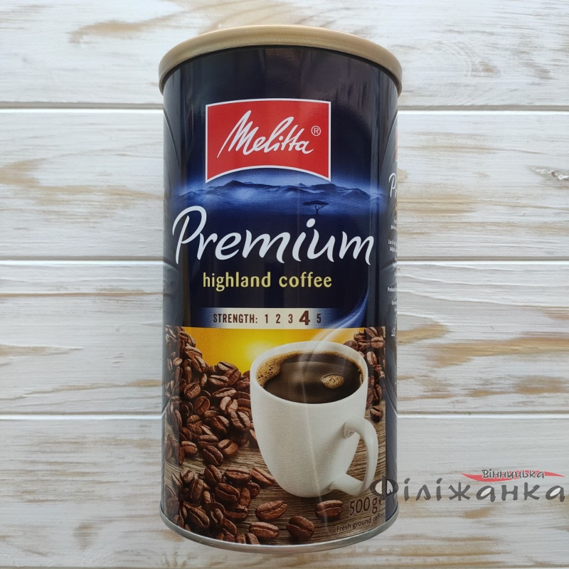 Кофе Melitta Premium молотый 500 г в жестяной банке (57159)