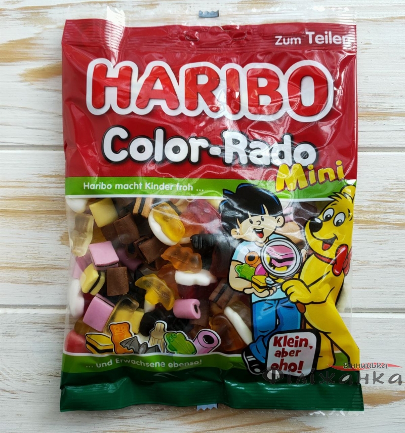 Желейні цукерки Haribo Color-Rado mini 175 г (57320)