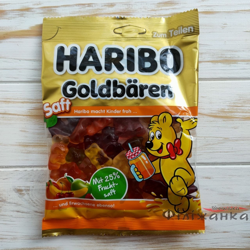 Желейні цукерки Haribo Goldbaren 175 г (57343)
