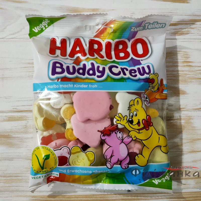 Желейні цукерки Haribo Buddy Crew 175 г (57578)