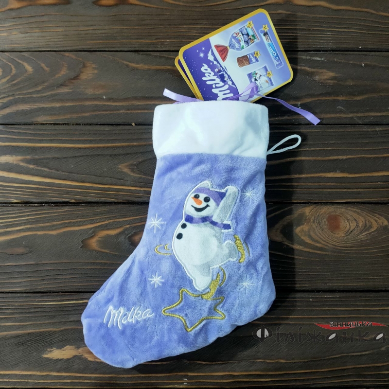 Різдвяна шкарпетка Milka 196 г (57586)