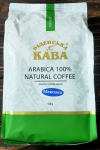 Кофе в зернах Віденська Кава Арабика Мексика 500 г (56898)