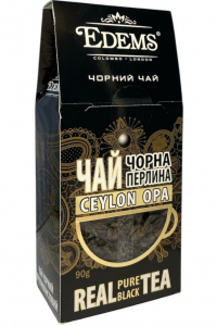 Чай Edems Ceylon черный Черная жемчужина крупнолистовой 100 г (60633)