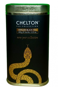 Чай Chelton Золотая Змея черный цейлонский байховый OPA в металлической банке 100 г  (59653)