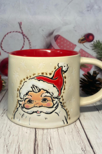Кружка керамическая Санта 500 мл (60839)