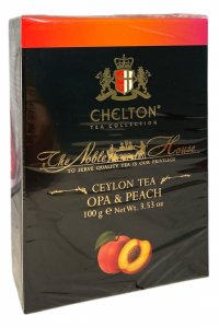 Чай Chelton Благородный Дом Peach OPA чорний з персиком 100 г (60951)