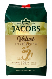 Кофе Якобс Монарх в зернах Velvet Gold Crema 1кг (60947)