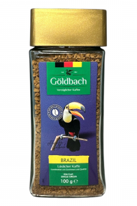 Кава Goldbach brazil  розчинна 100гр в скляній банці (61015)