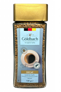 Кава Goldbach Decaf без кофеїну розчинна 100гр в скляній банці (61016)