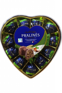 Цукерки Maitre Truffoutпраліне із молочного шоколаду з горіхово-злаковою начинкою 165 г (58982)