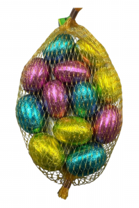 Шоколадні Цукерки Only яйця маленькі в сітці 84г (61079)