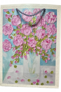 Пакет подарунковий Натюрморт 18*24*8,5 см в асортименті (61130)