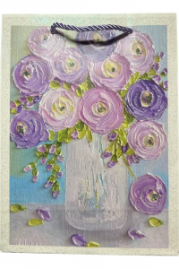 Пакет подарочный Натюрморт 26*32*10 см в ассортименте (61131)