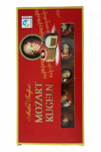 Шоколадні цукерки Maitre Truffout Mozart Kugeln з марципановою начинкою 200 г (57357)