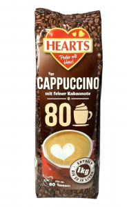 Капучіно Hearts Cappuccino Mit Feiner Kakaonote зі смаком шоколада 1 кг (524)