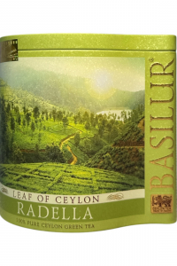 Чай Basilur зелений цейлонський Radella 100г ж/б (61097)