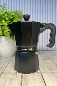 Гейзерная кофеварка Maestro Espresso Mocha алюминиевая 300 мл 6 чашек (59619)