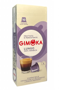 Кава Gimoka Lungo Arabica 100% 10 капсул (58783)