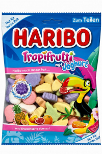 Конфеты желейные Haribo TropiFrutti Joghurt 160г (61453)