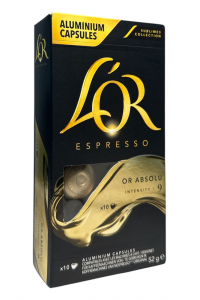Кава L`or Espresso Or Absolu 9 в капсулах 10 шт* 5,2 г (61517)