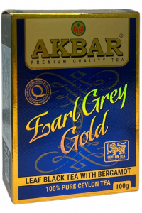Чай Akbar Earl Grey Gold чорний 100 г (61570)